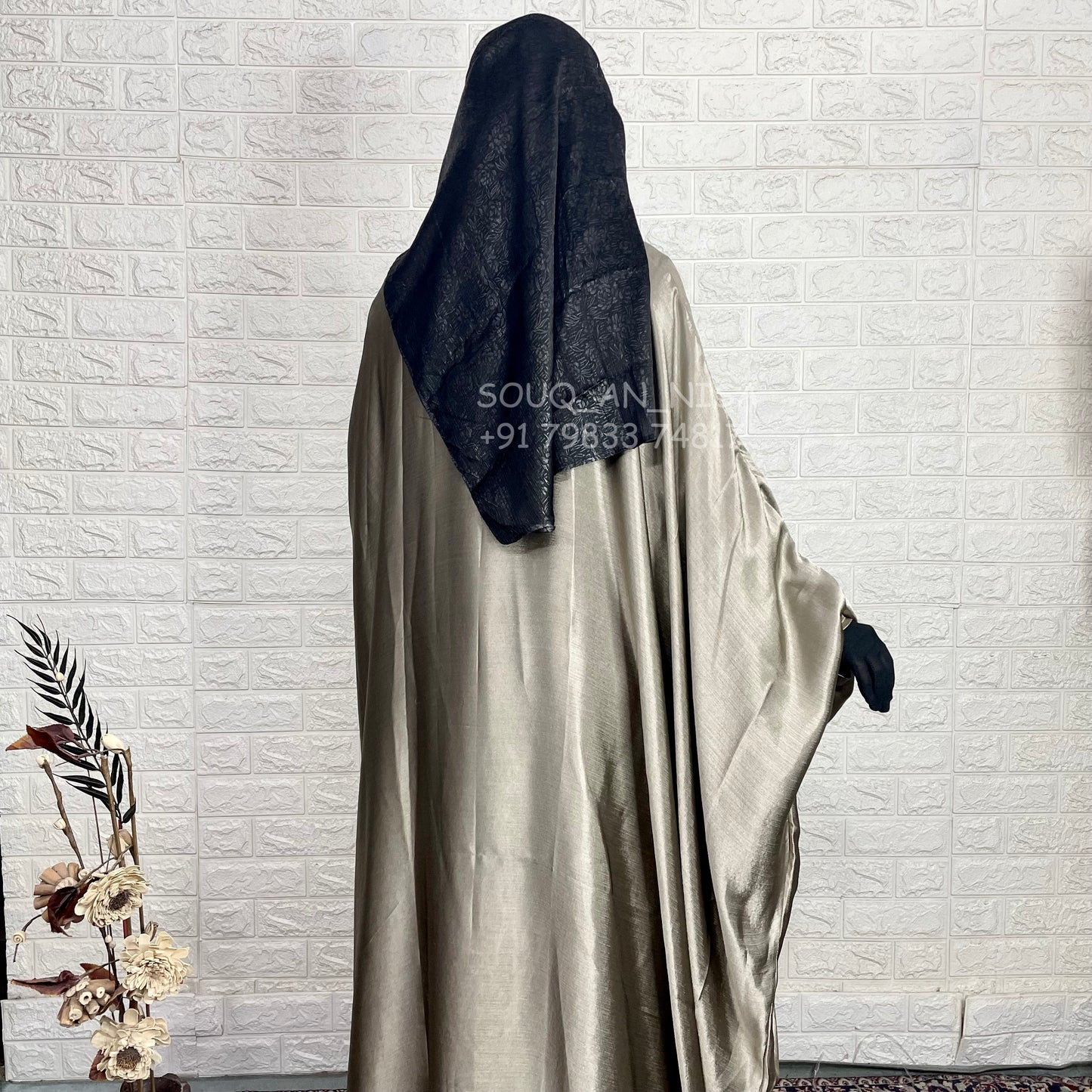 Shimmer Kaftan Abaya