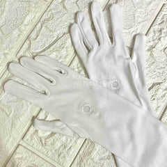 White Hand Gloves