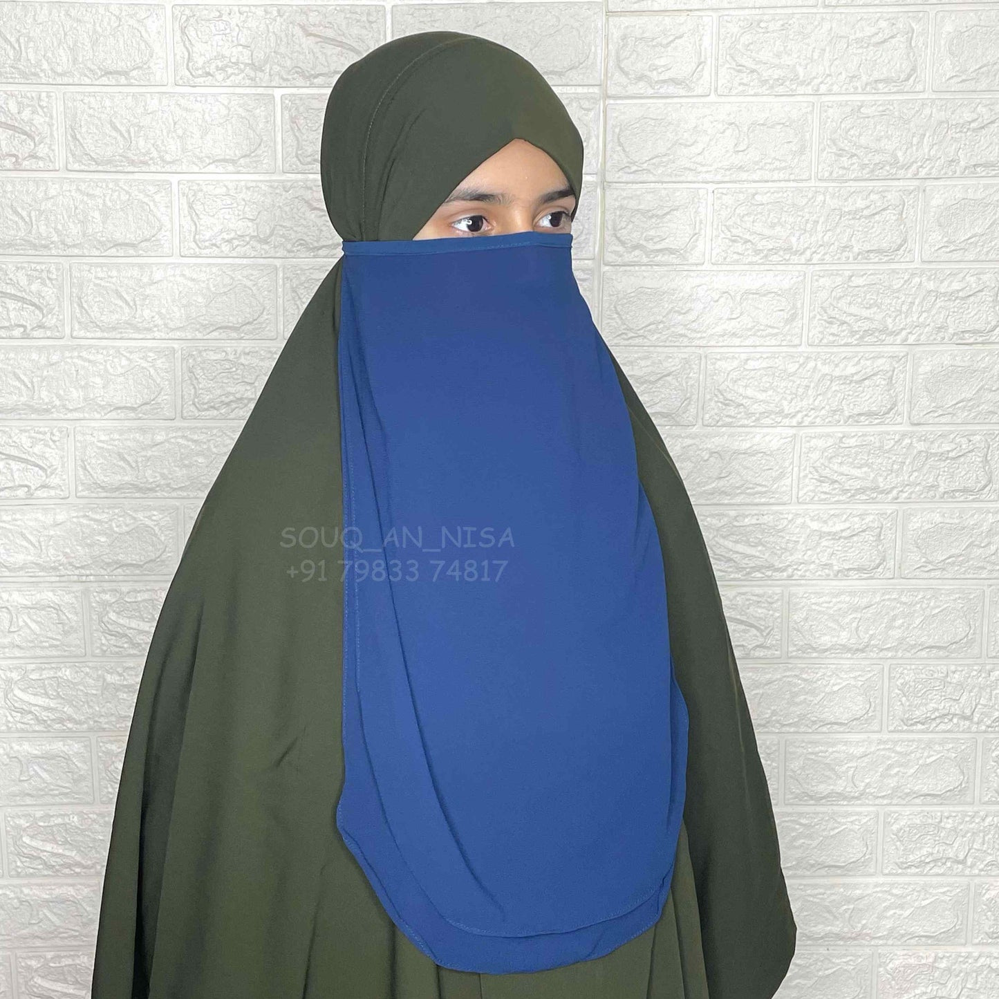 Malaysian Georgette Half Niqab