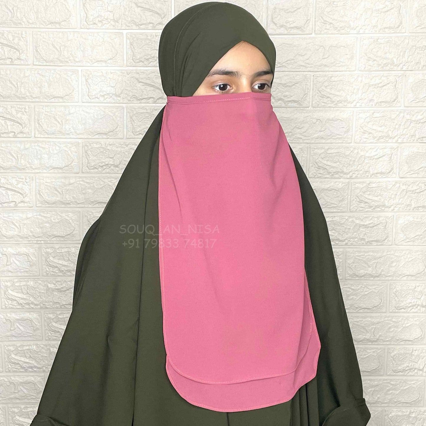 Malaysian Georgette Half Niqab