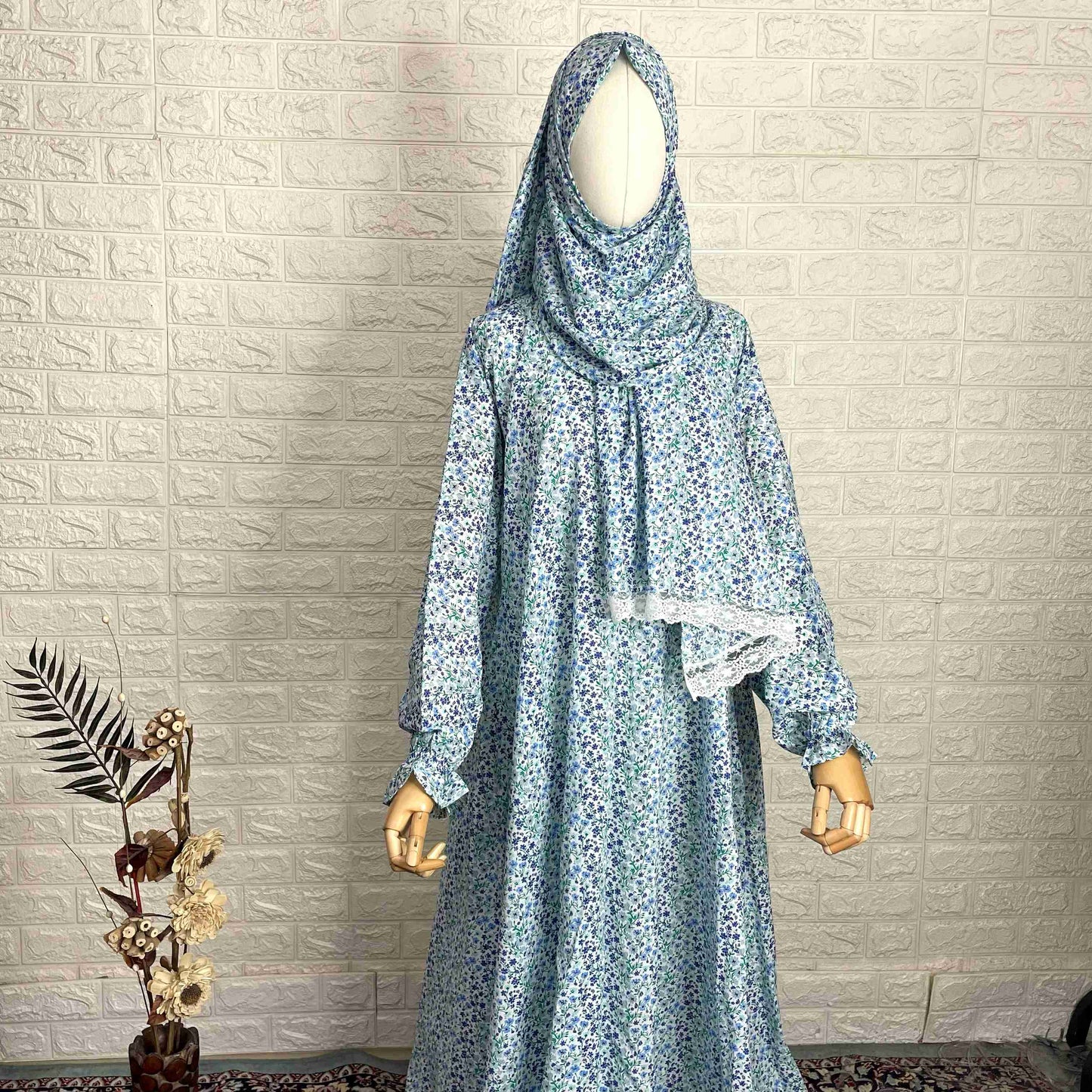 Full Prayer Dress With Dupatta