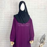Plum Qalb Abaya