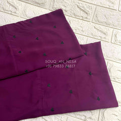 Plum Qalb Abaya