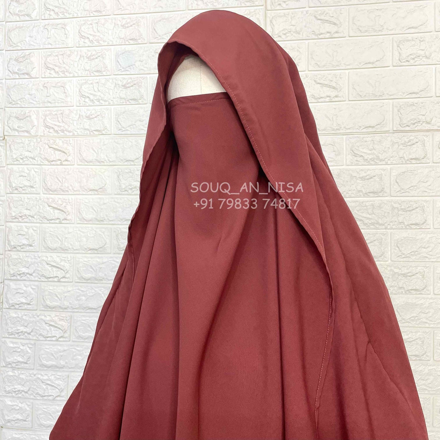 Pecan Flap Khimar