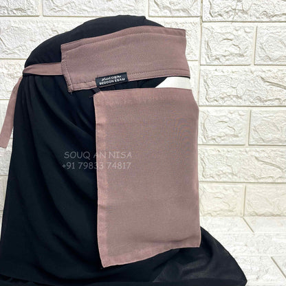 Reversible Dual Shade Imported Niqab