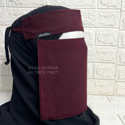 Reversible Dual Shade Imported Niqab