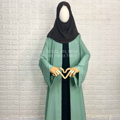 Emerald Qalb Abaya