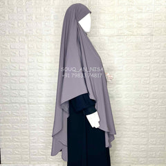 Lavender Round Khimar