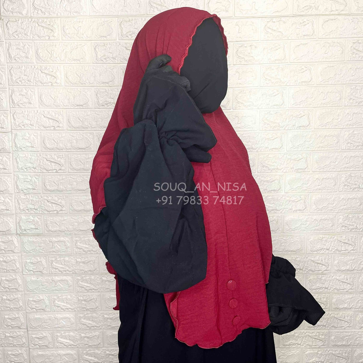 Indonesian style khimar