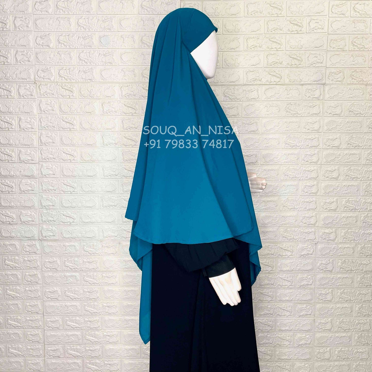 Teal Diamond Khimar