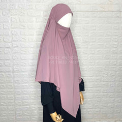 Pastel Pink Diamond Khimar