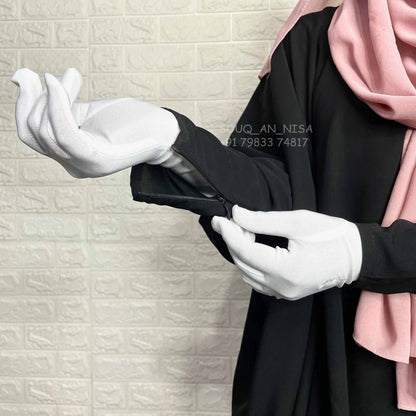 Kaftan Abaya With Zip Sleeves