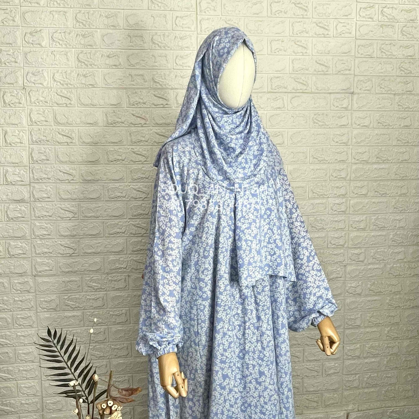 Full Prayer Dress With Dupatta