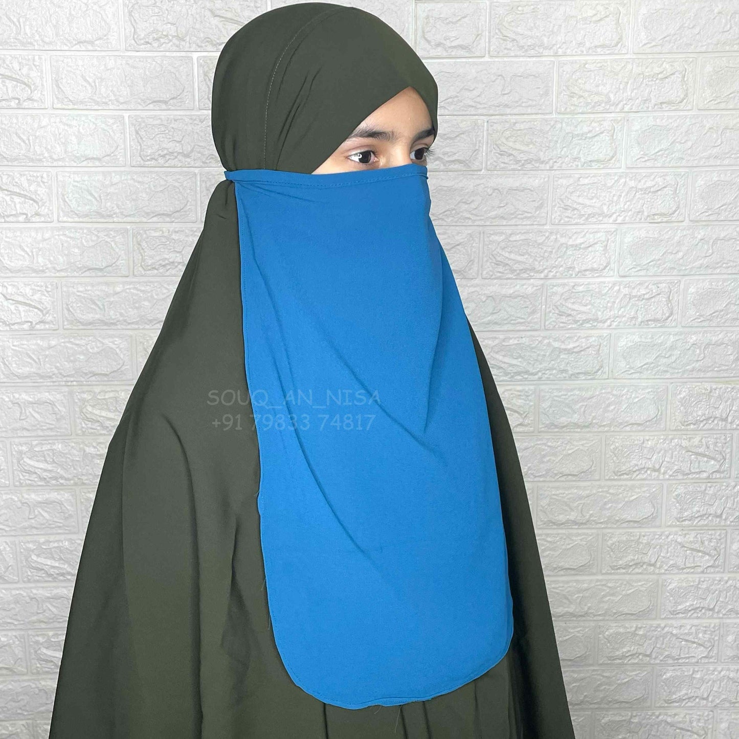 Malaysian Georgette Half Niqab