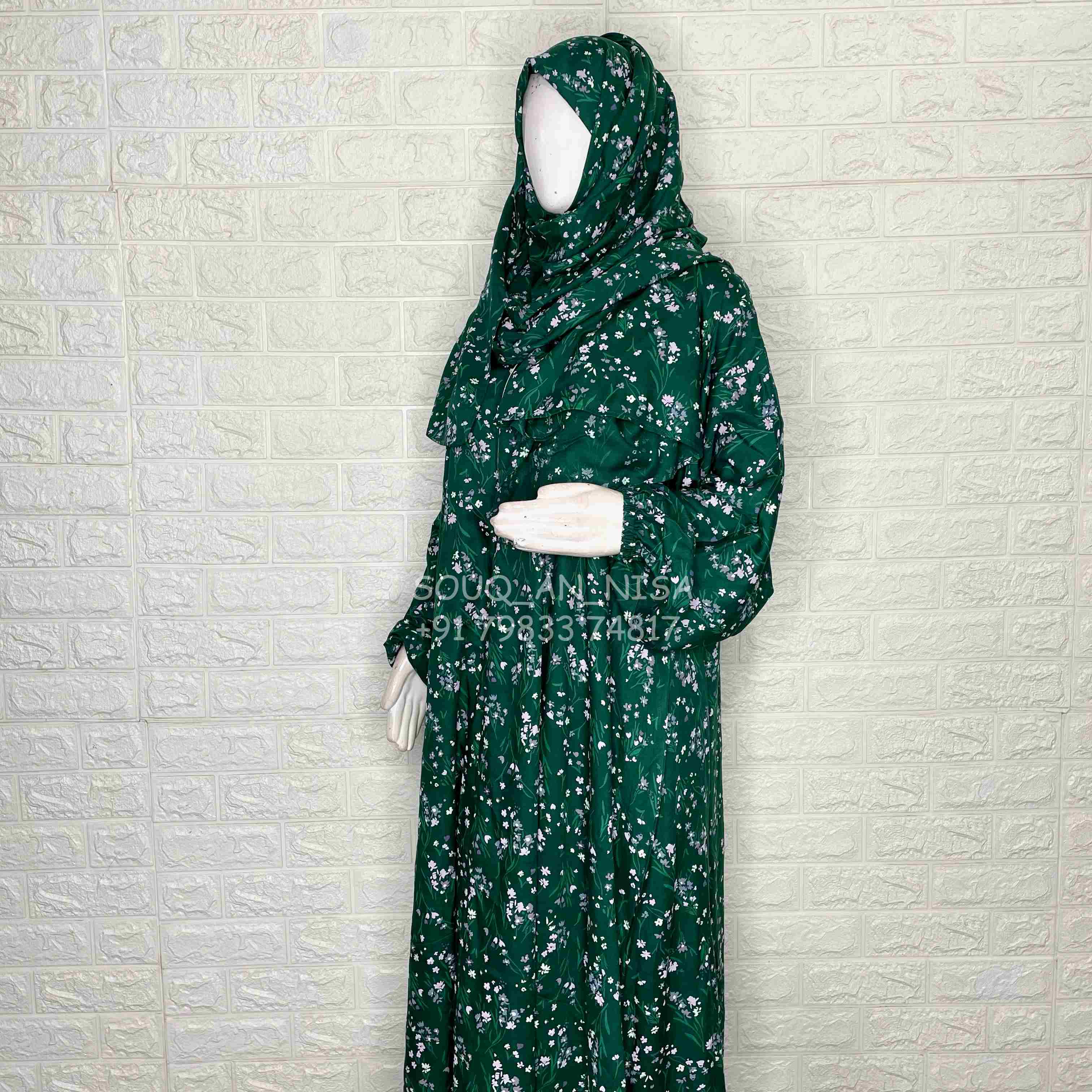 Buy Sky Blue Prayer Dress, Farasha Caftan, Khimar Dress, Muslim Dress, Plus  Size Dress,abaya Maxi Dress,modern Hijab, Burqa, Namaz Online in India -  Etsy