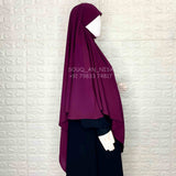 Plum Diamond Khimar