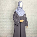 Lavender Qalb Abaya