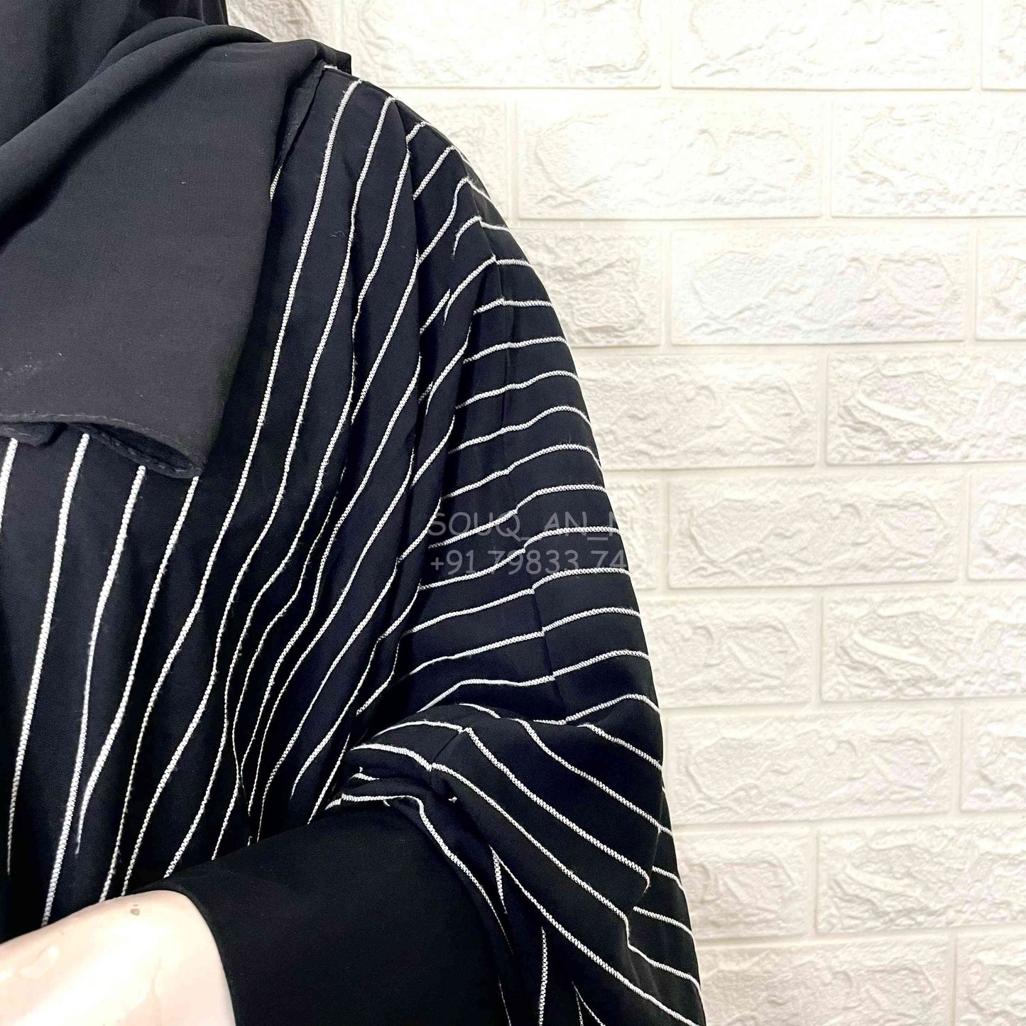 Stripes Kaftan Abaya