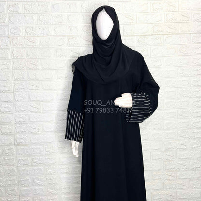 Plain A-line abaya