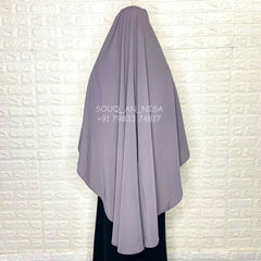 Lavender Round Khimar