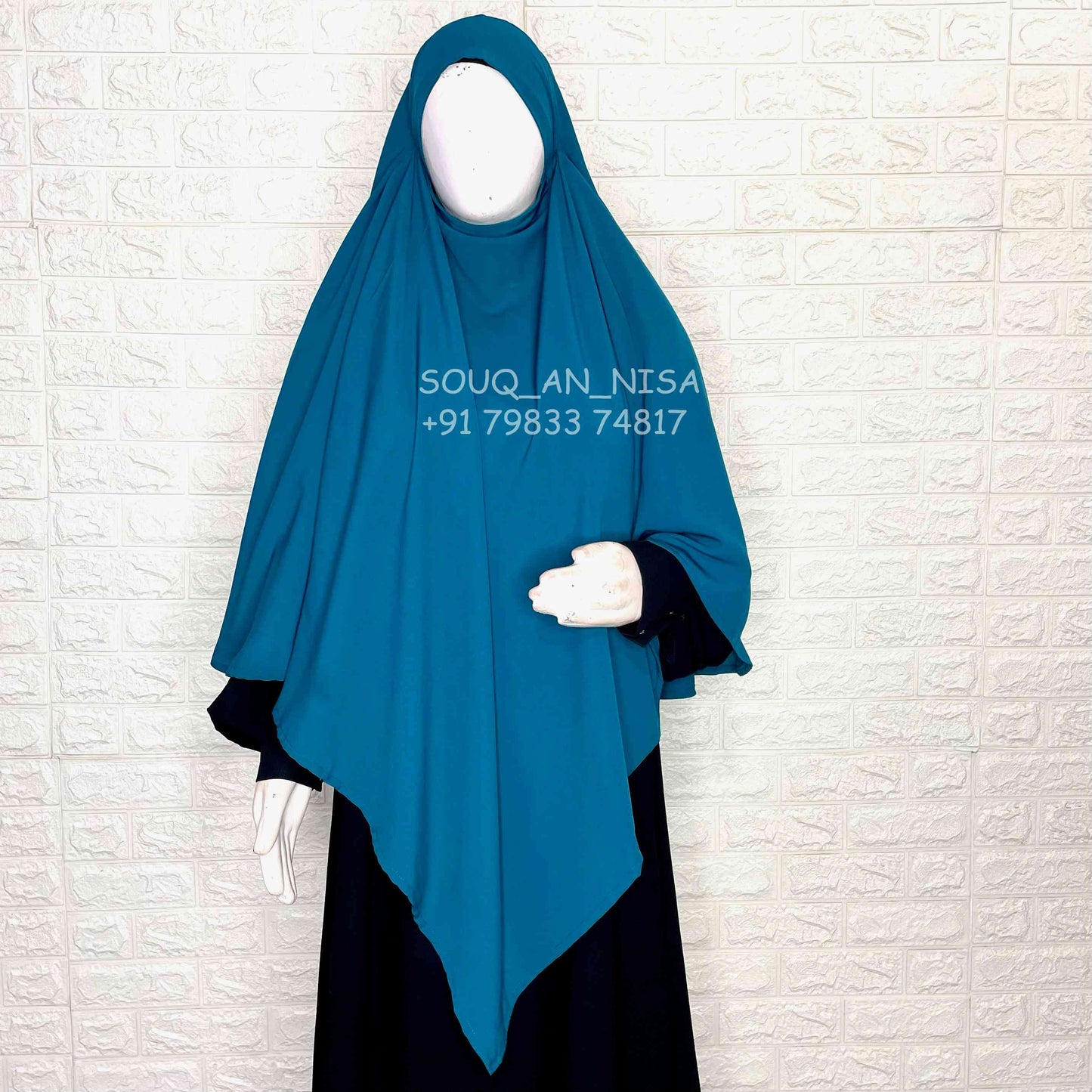 Teal Diamond Khimar