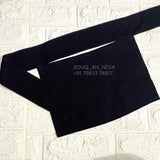 Black Short Niqab