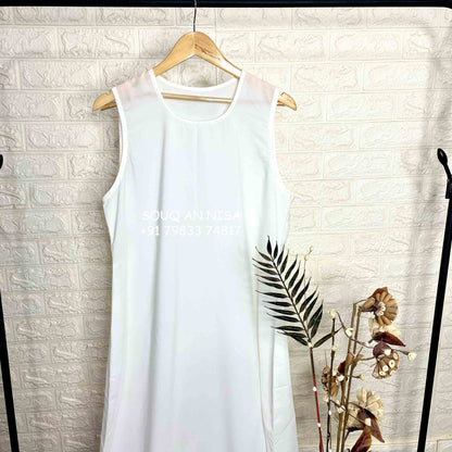 White Abaya Inner