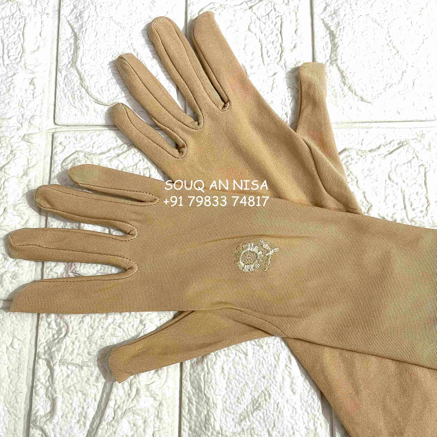 Beige Hand Gloves