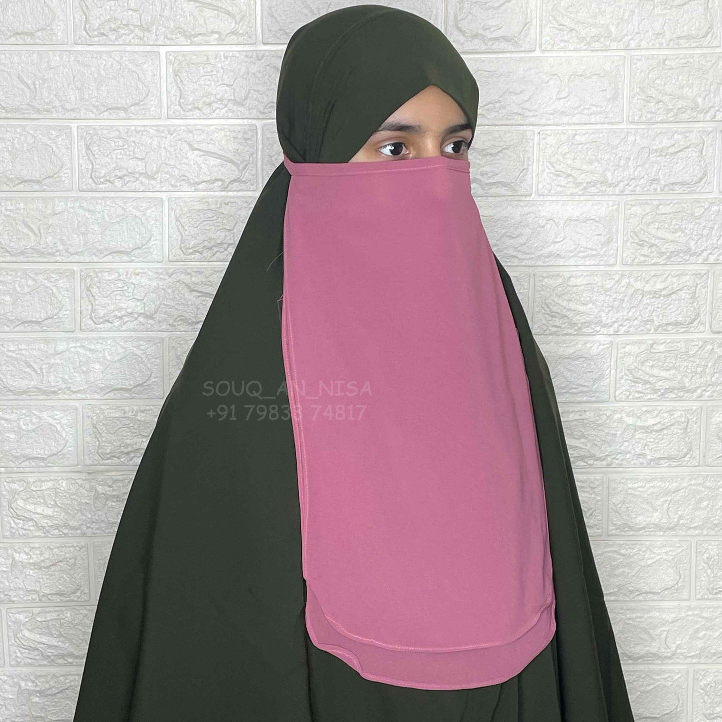 Malaysian Georgette Half Niqab