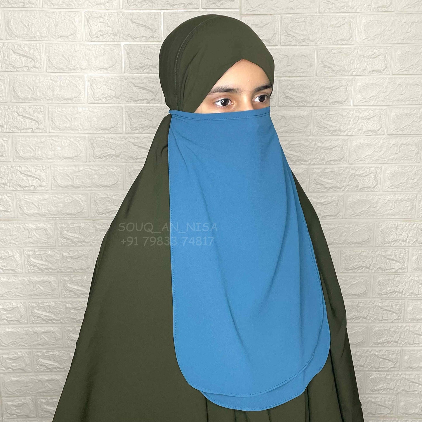 Malaysian Georgette Half Niqab