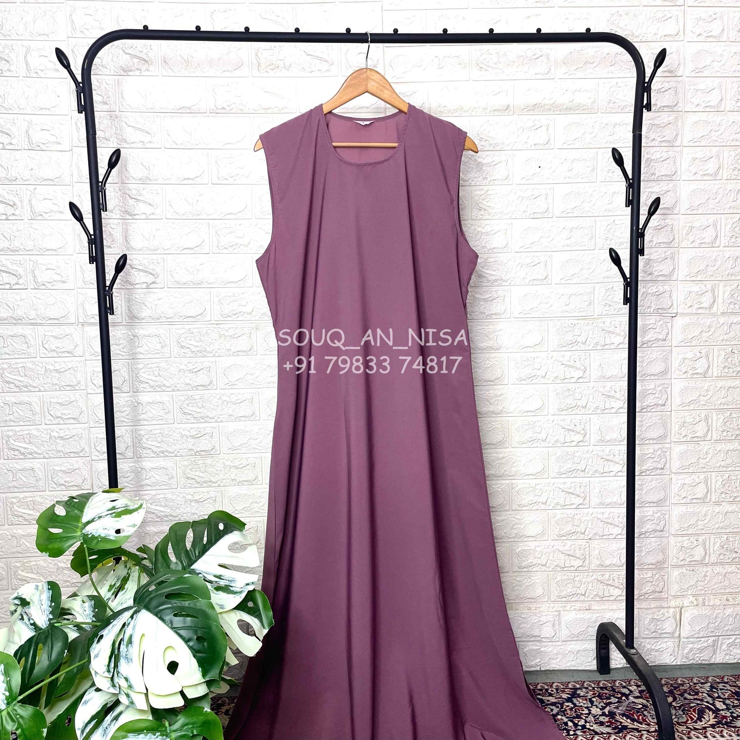 Dusty Mauve Abaya Inner