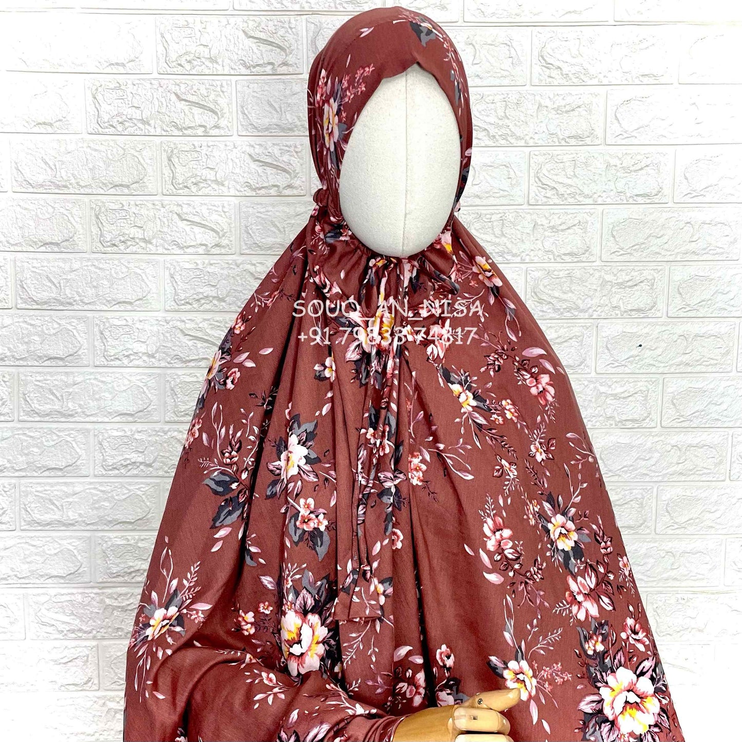 Cotton Blend Prayer Khimar