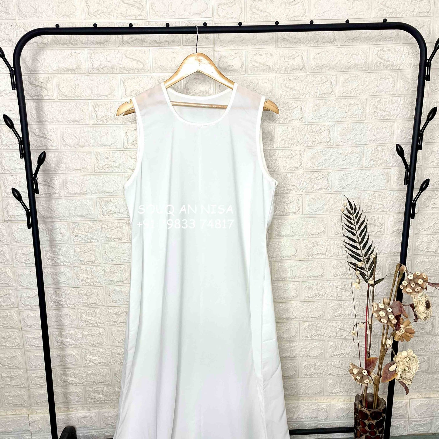 White Abaya Inner