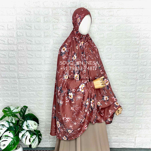 Cotton Blend Prayer Khimar