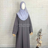 Lavender Qalb Abaya