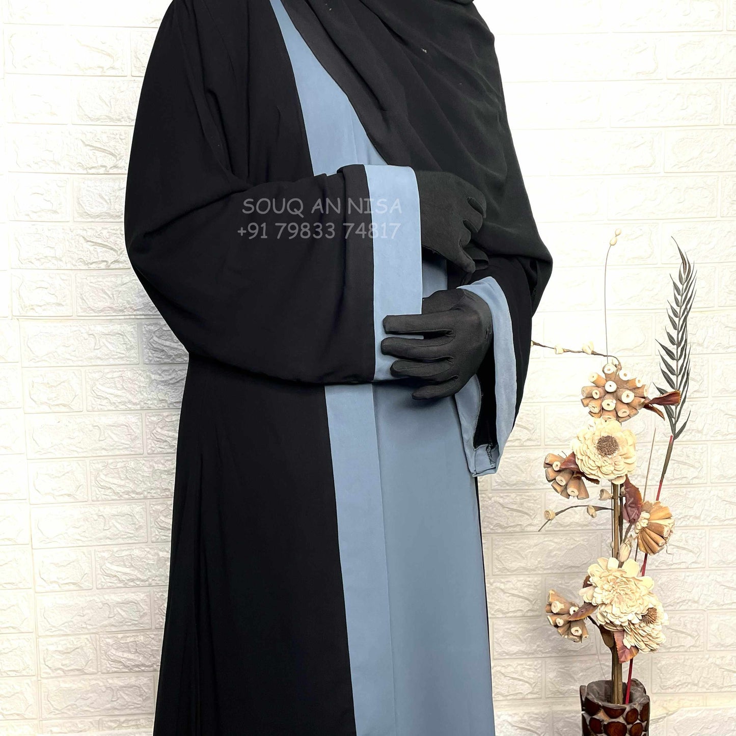 Front Open Abaya