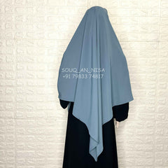 Grey Diamond Khimar