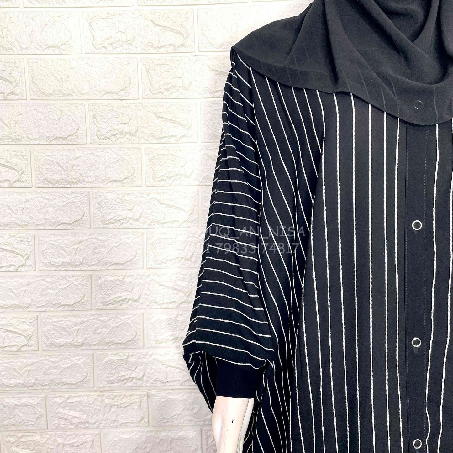 Stripes Kaftan Abaya