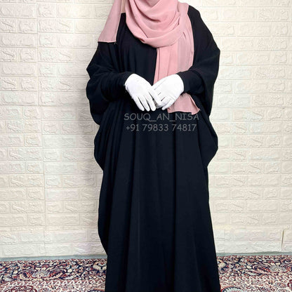 Kaftan Abaya With Zip Sleeves