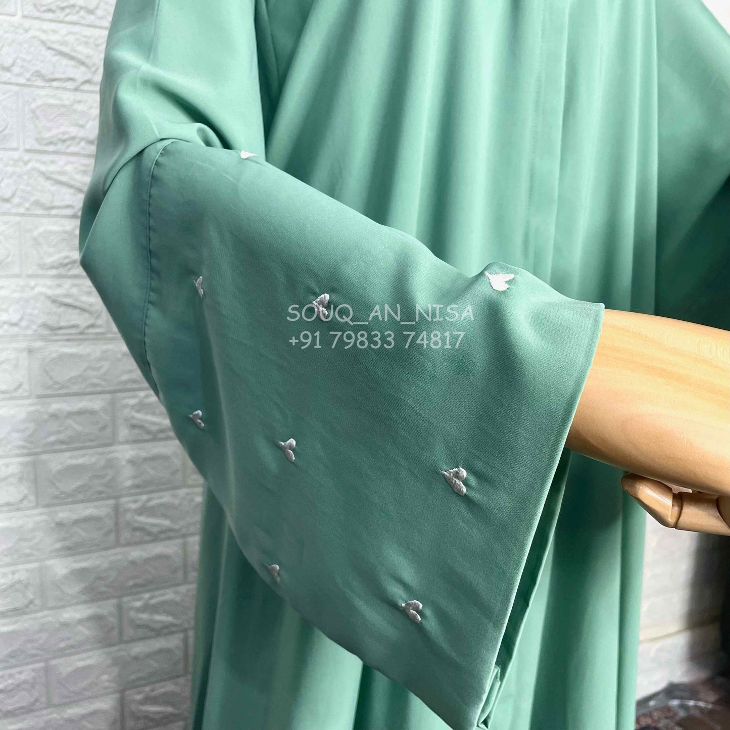 Emerald Qalb Abaya