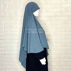 Grey Diamond Khimar