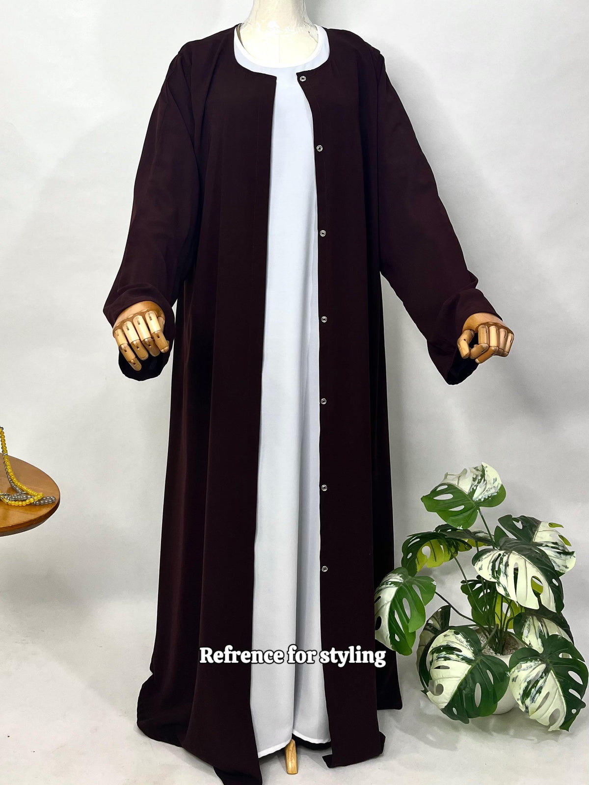 White Abaya Inner