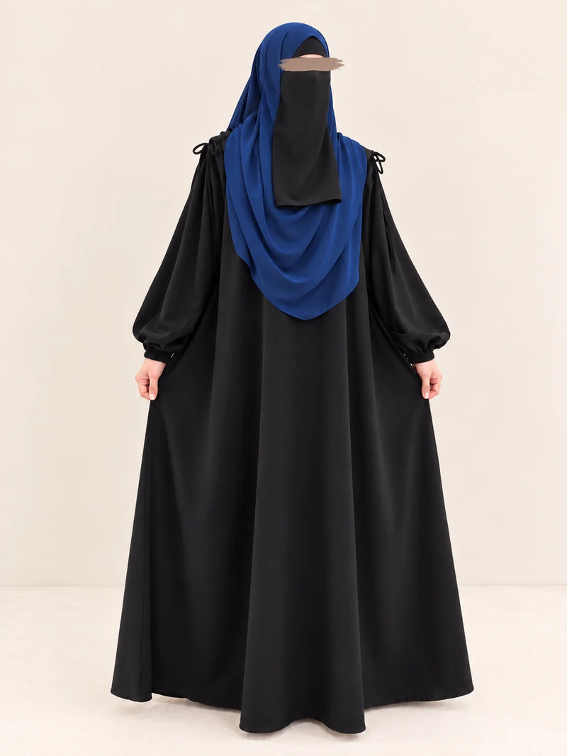 Black IQRA Abaya