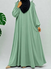 Emerald IQRA String Abaya