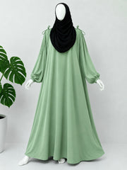 Emerald IQRA String Abaya