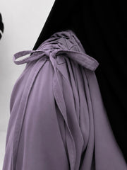 Lavender IQRA String Abaya