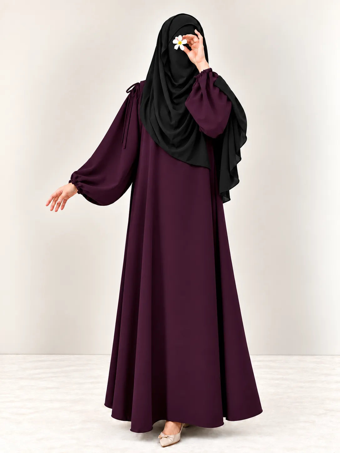 Plum Iqra Abaya