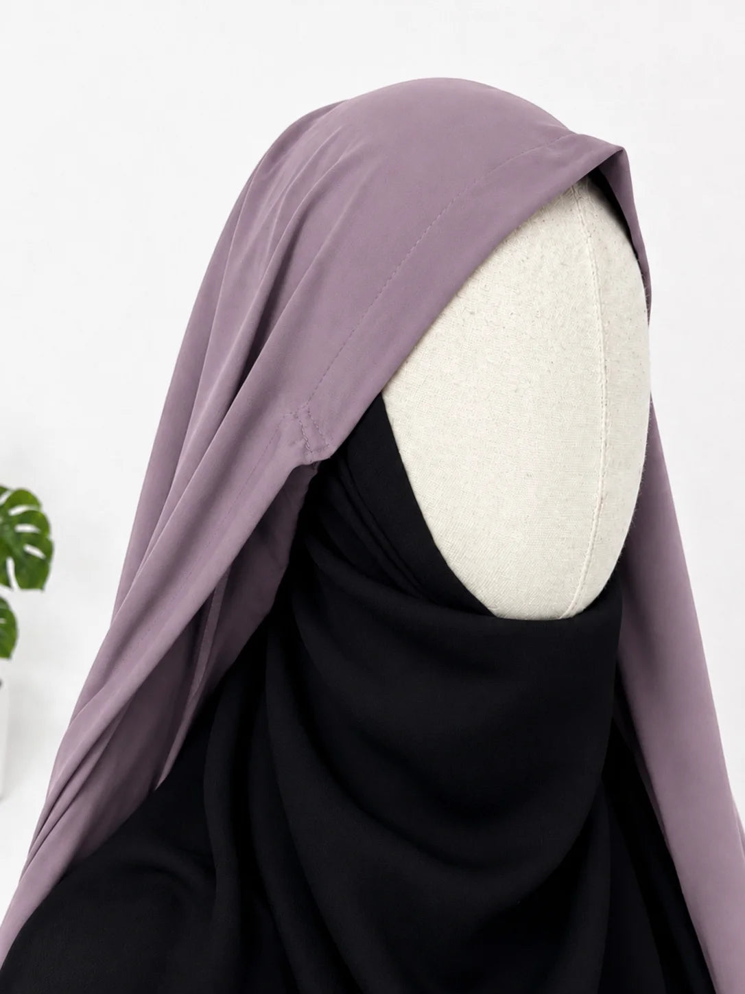 Lavender Irani Chadar Without Sleeves