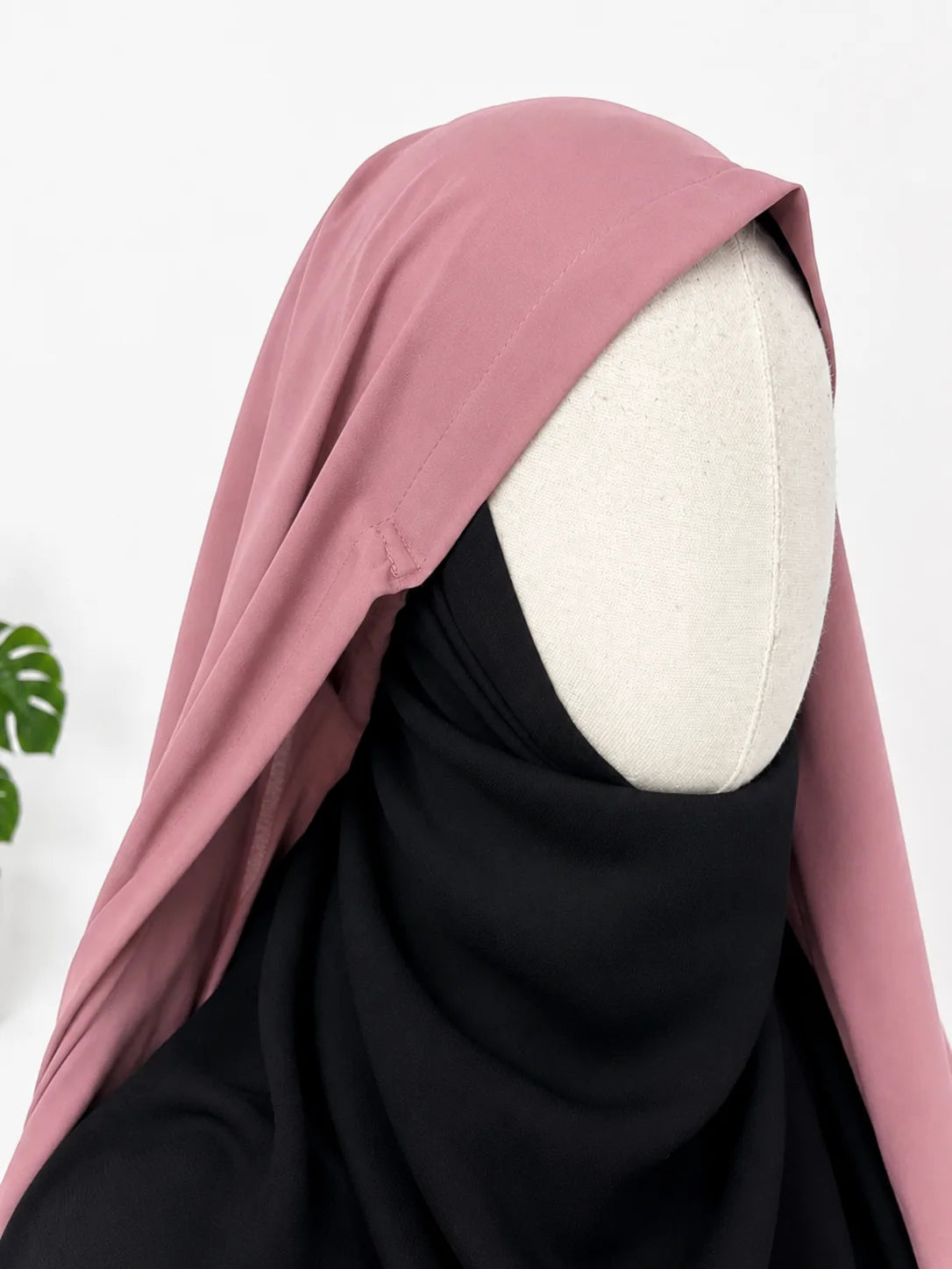 Pastel Pink Irani Chadar Without Sleeves