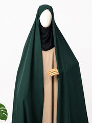 Hunter Green Irani Chadar Without Sleeves
